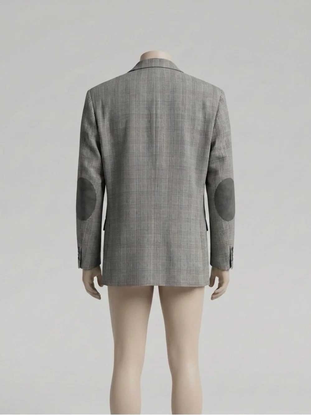 Van Heusen Regular fit 2 Button Jacket Men's Blazer size 42L Gray/black/White